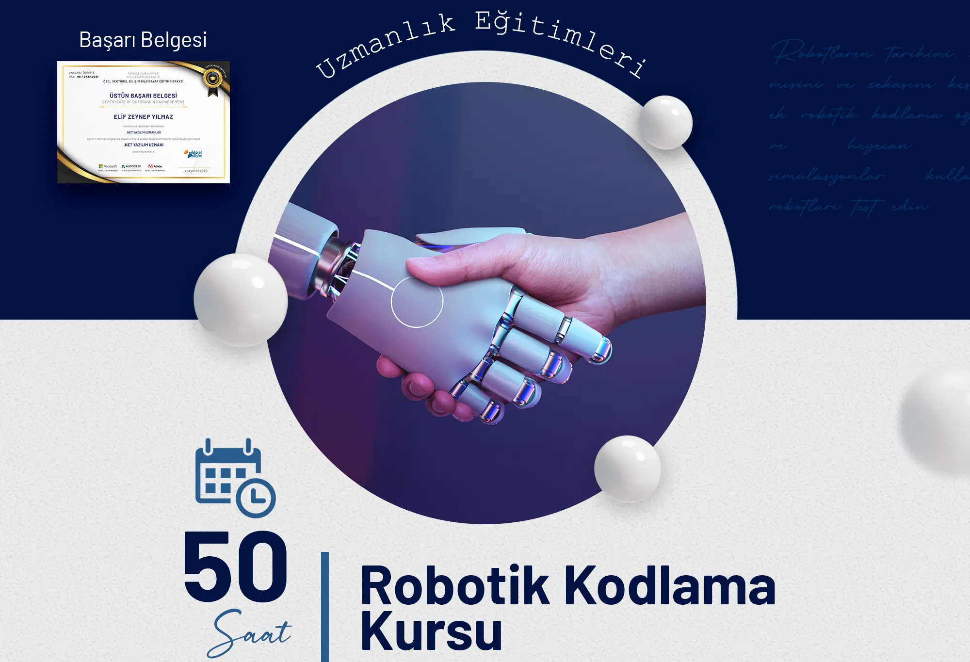 Robotik Kodlama Eğitimi Hakkında - vektorelbilisim.com.tr